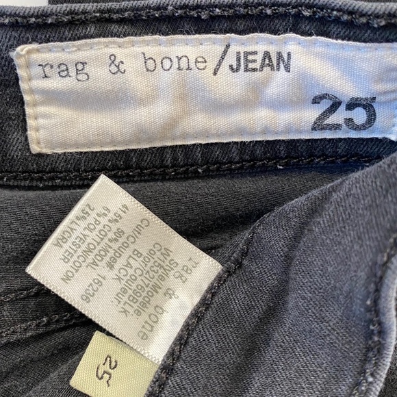 rag & bone 10” Skinny SZ 25 - Picture 8 of 10